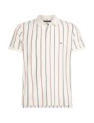 Vertical Stripe Reg Polo White Tommy Hilfiger