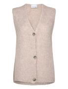 Jacey Knit Vest Cream Noella