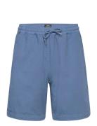 Dyed Canvas Beach Shorts Blue Mads Nørgaard