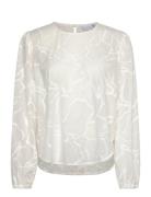 Blouse With Balloon Sleeves White Coster Copenhagen