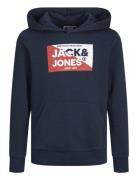 Jjnolan Sweat Hood Mni Navy Jack & J S