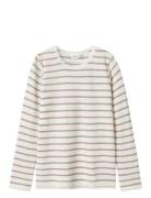 Nkfwang Wool Needle Ls Top White Name It