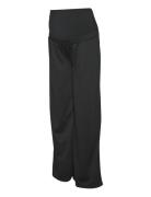 Mlrine Wide Jrs Pants Black Mamalicious