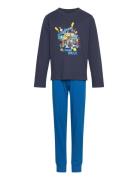 Lwaris 608 - Pyjamas Blue LEGO Kidswear