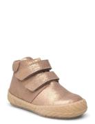 Shoes - Flat - With Velcro Beige ANGULUS