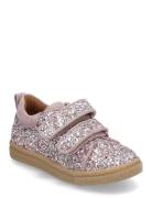 Shoes - Flat - With Velcro Pink ANGULUS