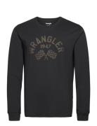 Ls Graphic Tee Black Wrangler