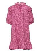 Nkfnasla Ss Frill Dress Pink Name It