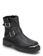 Choice Biker Boots Black Steve Madden