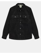 Akoscar Cord Overshirt Black Anerkjendt