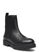 Biaothilia Chelsea Boot Tumbled Leather Black Bianco