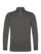 Pima Cotton Polo Ls Green Hackett London