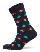 Happy Animal Bamboo Sock Blue Lindbergh