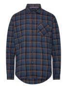 Klas Reg Flannel Uspa M Shirt Blue U.S. Polo Assn.