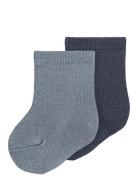 Nbmwakta Wo/Vi 2P Sock Blue Name It