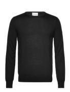 Bs Jupiter Regular Fit Knitwear Black Bruun & Stengade