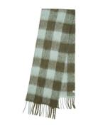 Check Mincho Scarf Green Becksöndergaard