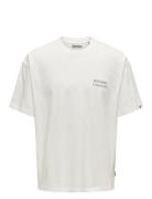 Onsaarav Life Ovz Ss Tee White ONLY & SONS