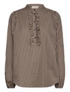 Fqjolie-Blouse Brown FREE/QUENT