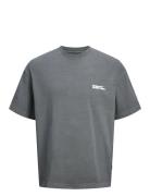 Jorvermont Wash Tee Ss Crew Neck Grey Jack & J S