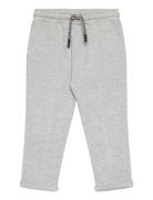 Cotton Jogger-Style Trousers Grey Mango