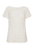 Full Lace T-Shirt White Rosemunde