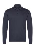 Asher Long Sleeve Polo Navy J. Lindeberg