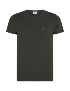 Stretch Slim Fit T-Shirt Khaki Calvin Klein