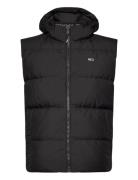 Tjm Essential Down Vest Ext Black Tommy Jeans