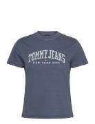 Tjw Reg Varsity Tee Navy Tommy Jeans