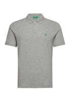 H/S Polo Shirt Grey United Colors Of Benetton