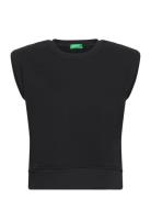 Sleeveless Sweater Black United Colors Of Benetton