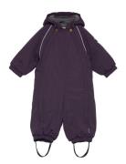 Nylon Baby Suit - Solid Purple Mikk-line