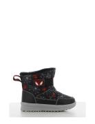 Spiderman Snowboot Black Leomil