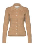 Synne Marled Cardigan Beige MAUD