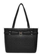 Arlena Logo Noel Tote Black GUESS