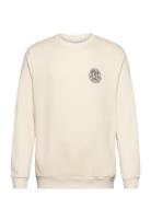 Globe Sweatshirt Cream Les Deux