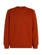 Essential Fleece Crewneck Orange Tommy Hilfiger