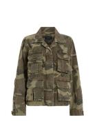 Elm Camo Jacket Green AllSaints