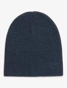 Essential Logo Knitted Beanie Navy Superdry