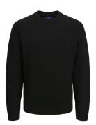 Jorollie Knit Crew Neck Sn Black Jack & J S