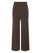 Yasfonny Hw Knit Pant S. Noos Brown YAS