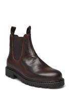 Biajeff Chelsea Boot Tumbled Leather Brown Bianco