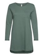 Nightie Ls Pocket Green Hunkemöller