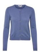 Rmwsofia Wool Ls Cardigan Blue RM By Rosemunde