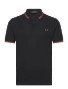 Twin Tipped Fp Shirt Black Fred Perry