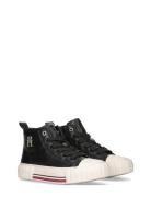 Tommy Hilfiger High-Top Lace Up Sneaker Black Tommy Hilfiger