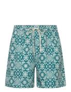 Stan Aop Swim Shorts 2.0 Blue Les Deux