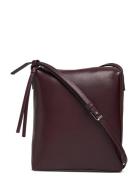 Ck Leather Crossbody N/S Burgundy Calvin Klein