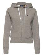 Fleece Full-Zip Hoodie Grey Polo Ralph Lauren